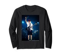AC DC Rock Live Guitar Solo Stage Energy High Voltage Long Sleeve T-Shirt