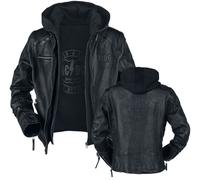 AC/DC Rock & Roll - Will Never Die Leather Jacket black XL