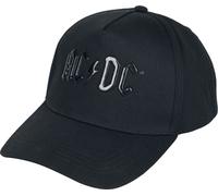 AC/DC Shiny Black Logo Cap black Onesize