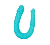 AC/DC Silicone Double Dong - Teal
