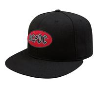 AC/DC Snapback Cap: Oval Logo OFFICIAL NEW