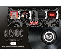 AC/DC Stamps & Medal Cover - Back in Black from Royal Mail