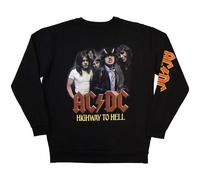 Rock Off officially licensed products AC/DC Highway To Hell Sweatshirt M Black