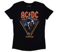 AC/DC T Shirt Angus Triangle PWR UP EU Tour 24 Official Licensed Womens
