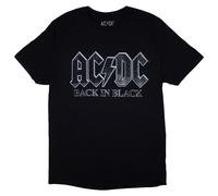 AC/DC T Shirt Back In Black PWR UP EU Tour 24 Official Licensed Mens 3XL
