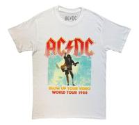 Ac - AC/DC T Shirt Blow Up Your Video Band Logo Official Unisex White XL