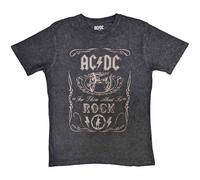 Cannon Swing Dip Dye T Shirt AC/DC Black M