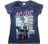 AC/DC - tshirt - Ladies - Short Sleeves - Small - B500z