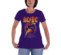 AC/DC Ladies T-Shirt: For Those About To Rock '81 (Large) - AC/DC - Clothing