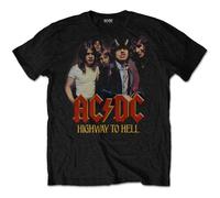 AC/DC T Shirt Highway to Hell Band Logo new Official Unisex Black