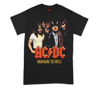 AC/DC T-Shirt Highway To Hell ACDC Band Official Black New