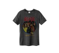 AC/DC T Shirt Highway To Hell Band Logo new Official Amplified Unisex Charcoal