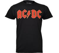 AC DC T Shirt Red Logo Black New Official S M L XL XXL