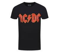 AC/DC T-Shirt Rock Band Logo ACDC Official Black New