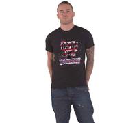 AC/DC T Shirt We Salute You Stripe band logo new Official Unisex Black