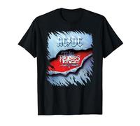 AC/DC The Razor's Edge Album Cover T-Shirt, Men, Black, Large