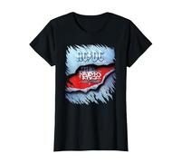 AC/DC The Razor's Edge Album Cover T-Shirt, Women, Black, Small