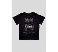 AC/DC Toddler T Shirt About to Rock Band Logo Official Black 12 months to 5 yrs