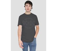 AC/DC Tour Emblem-Adult Heather, Black AC/DC Charcoal XL