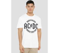 AC/DC Tour Emblem Unisex T Shirt, White AC/DC White L