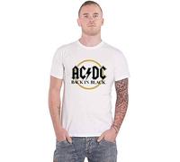 AC/DC Back In Black T Shirt White L