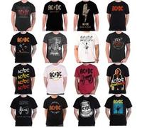 ACDC Men's AC/DC Black Ice T-Shirt, Black (Black Black), Xx-Large