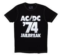 AC/DC 74 Jailbreak Band Logo T Shirt