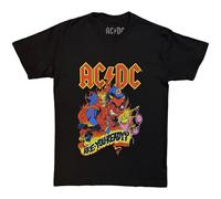 AC/DC ACDC Men's are You Ready T-Shirt, Black (Black Black), Large (Size:Large)