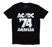 AC/DC 74 Jailbreak Band Logo T Shirt