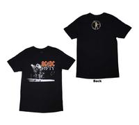 AC/DC T-Shirt On Stage Fifty – Official Tee, Back Print, Short Sleeves, Medium