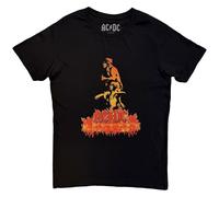 Official AC/DC T Shirt Rock or Bust Dirty Deeds Highway to Hell Angus new mens