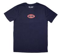 AC/DC Unisex T-Shirt: Mini Oval Logo (X-Large)