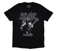 AC/DC PWRD UP B&W Photo EU Tour 24 T Shirt XXL