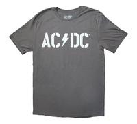 AC/DC Unisex T-Shirt: Logo PWR-UP EU Tour '24 (Back Print & Ex-Tour) (XXX-Large)