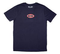AC/DC Unisex T-Shirt: Mini Oval Logo (Small)
