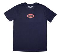 AC/DC Unisex T-Shirt: Mini Oval Logo (Small)