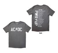 AC/DC - tshirt - Unisex - T-Shirts - X-Large - Short Sleeves - V500z