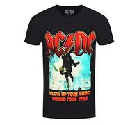 AC/DC ACDC Men's Blow Up Your Video T-Shirt, Black, Xx-Large