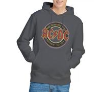 ACDC Est. '73 Hoodie, Charcoal, Large