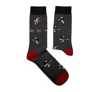 AC/DC Unisex Adult Angus Young Socks4 UK-7 UK Black PH4256