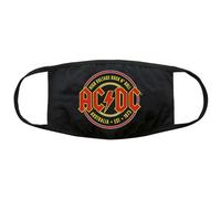 AC/DC Unisex Adult Est. 1973 Face Mask (One Size) (Black/Red)