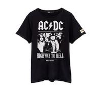 AC/DC Unisex Adult Highway To Hell T-ShirtM Black NS6638