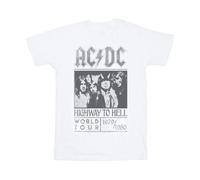 AC/DC Unisex Adult Highway To Hell Tour AC/DC Vintage T-Shir GD1696