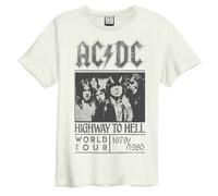 AC/DC Unisex Adult Highway To Hell Tour AC/DC Vintage T-Shir GD1696