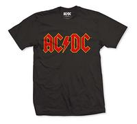 AC/DC Unisex Adult Logo T-Shirt (5XL) (Black)