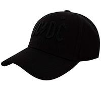 AC/DC Unisex Baseball Cap: Back in Black OFFICIAL NEW