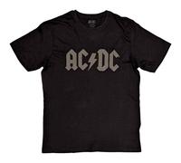 AC/DC Unisex Hi-Build T-Shirt: Logo (Medium)