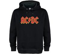 AC/DC Unisex Hoodie Sweatshirt Logo Vintage Black (S)