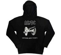 AC/DC Unisex Pullover Hoodie: About to Rock (Black)