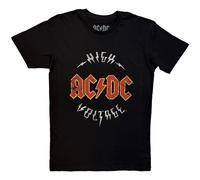 AC/DC Unisex T-Shirt Black High Voltage (2XL)
